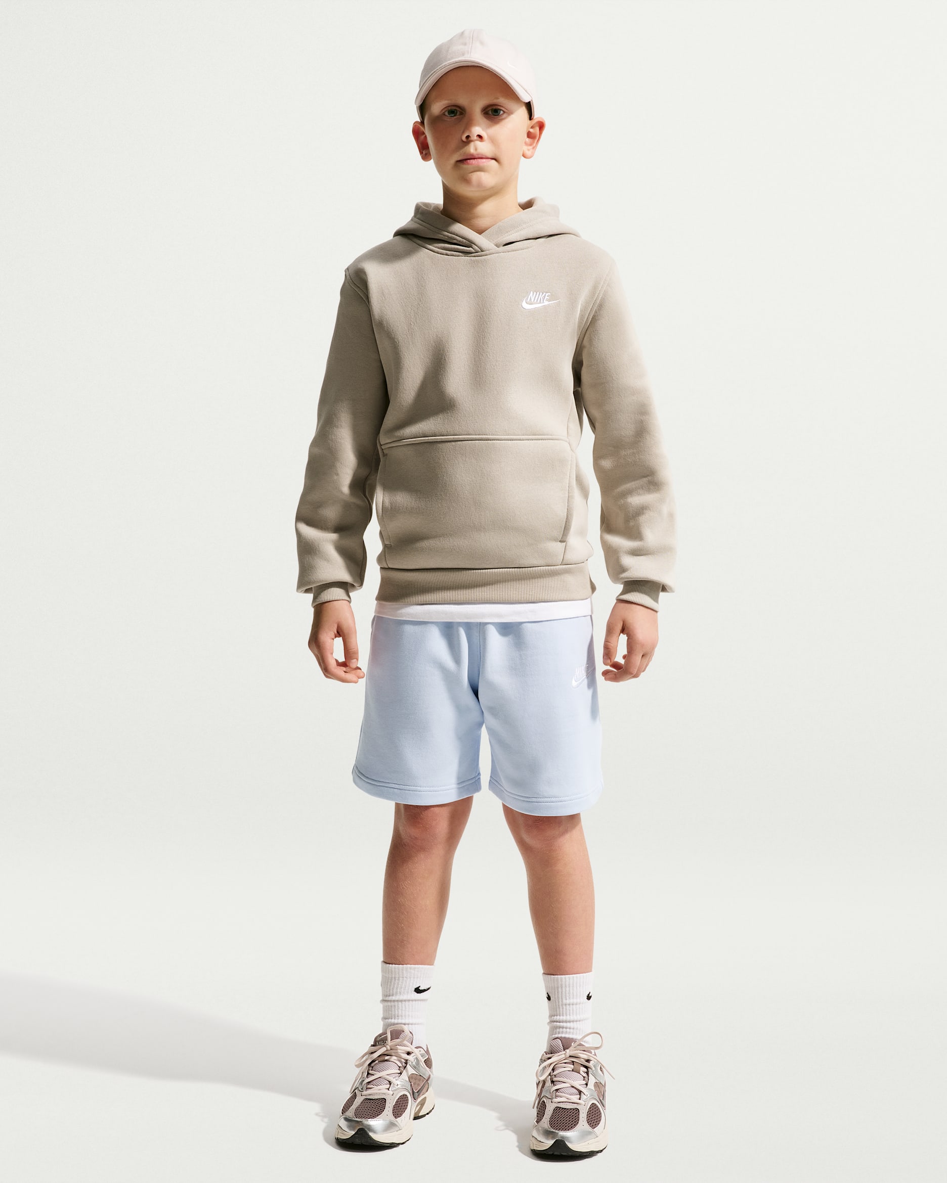 Nike Sportswear Club Fleece Big Kids' French Terry Shorts. Nike.com